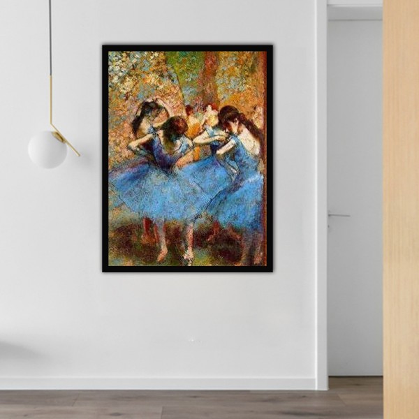 Fantasy Blue Innocent Girl Diamond Art