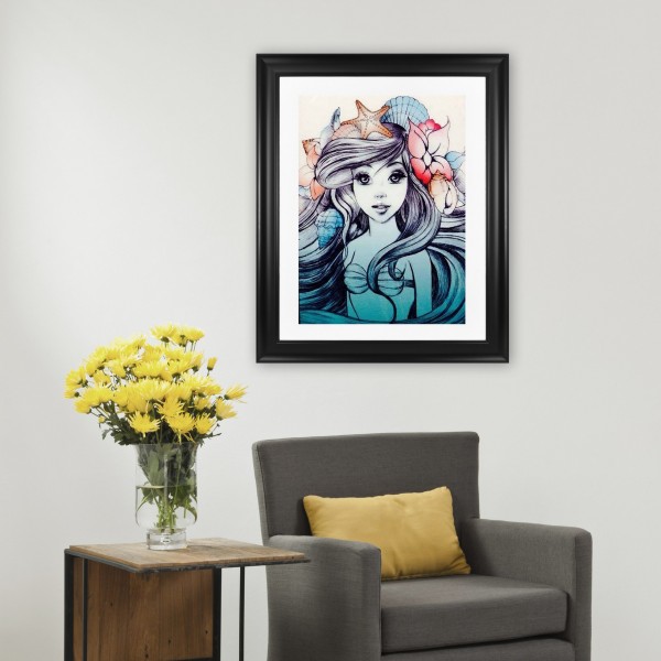 Fantasy Beautiful Girl Of The Sea Diamond Art