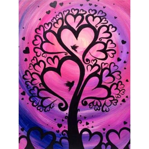 Abstract Artistic Tree Diamond Art Painting Kit