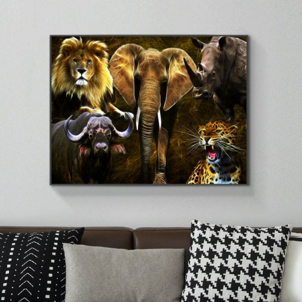Animal A Different Kind Of Forest Meeting Diamond Art